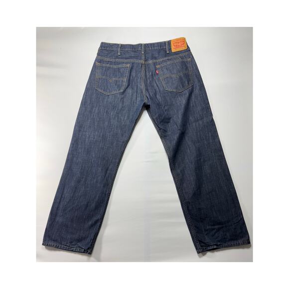 Levi's 569 Men's Loose Straight Fit Blue Denim Jeans - Size 38x31 - Picture 2 of 7